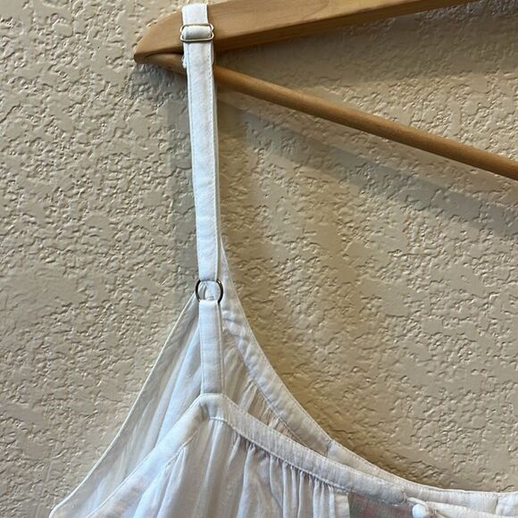 Mara Hoffman White Multicolor Accents Maxi Dress Large as seen on Runway Large - Picture 12 of 16